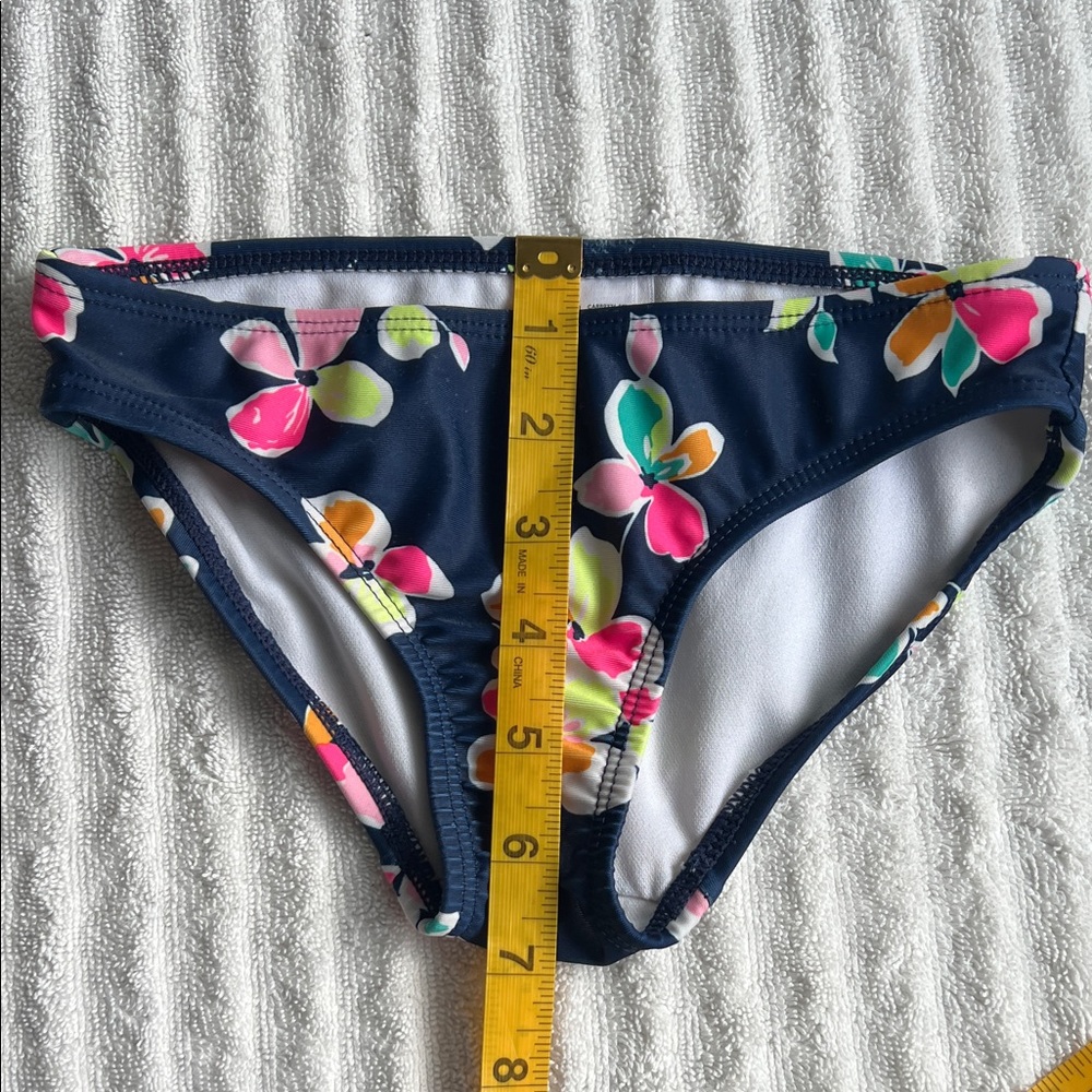 Carter's Navy Floral Kids Bikini Bottom - Picture 3 of 5